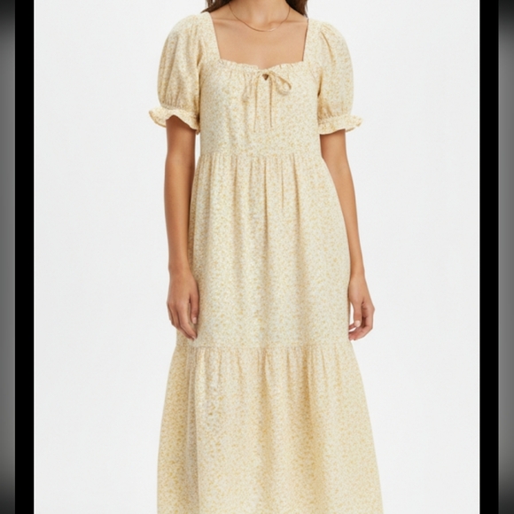Madewell Dresses & Skirts - Madewell Floral Garden Cottagecore Midi   Dress Size S